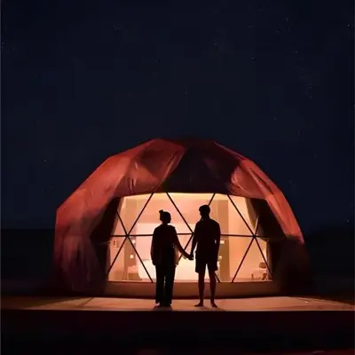 The bubble camp