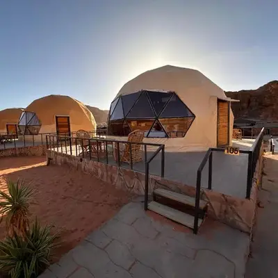 Magical desert camp