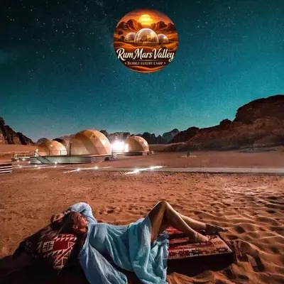 RUM MARS VALLEY BUBBLE lUXURY CAMP
