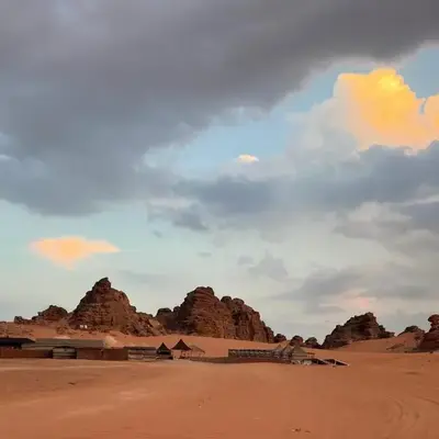 Ahmad and Fatima's Traditional Bedouin Camp
