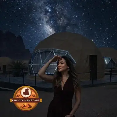 RUM ROZA BUBBLES lUXURY CAMP