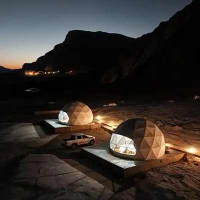 WADI RUM STAR LOTE LUXURY CAMp & BUBBLES ROOM
