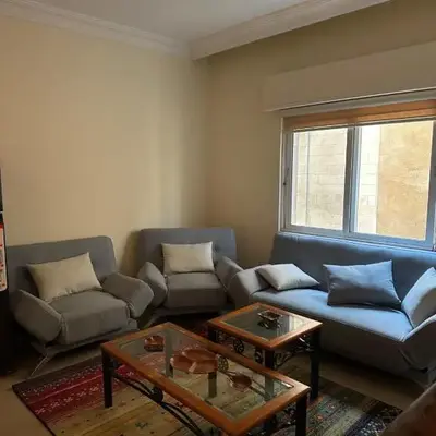 استوديو مفروش غرفة وصالون الدوار السابع furnished studio 7th circle