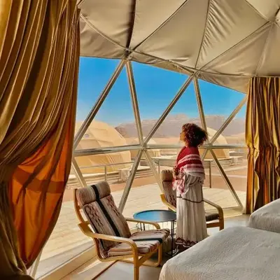 rum luxury camp