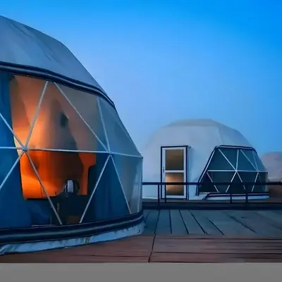 Luxury diamond camp