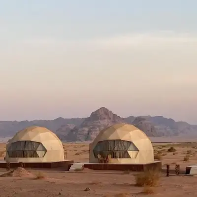 Wadi Rum Bubbles Luxury Camp