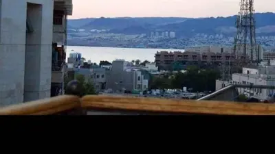 a view of a city from the balcony of a building at فندق برستيج العقبه Prestig in Aqaba