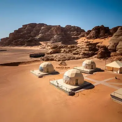 FARAH RUM LUXURY CAMP & Bubbles Hotel