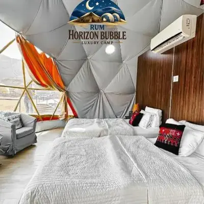 RUM HORIZON BUBBlE LUXURY CAMP