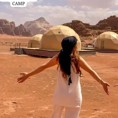 RUM BUBBLES DESERT lUXURY CAMP
