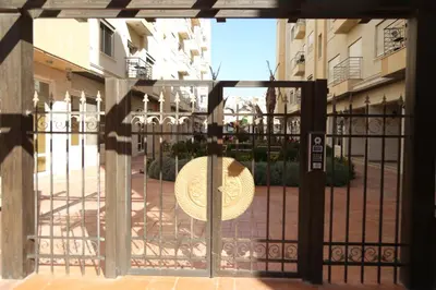 a door to a gate in a building at Western Gate Residence 1 - Amman, Jordan in Amman