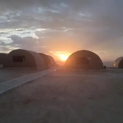 Mujib Castle Gate Camp