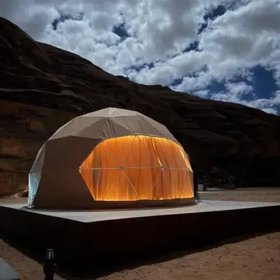 domes wadi Rum