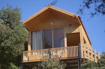 Gallery image of Ajloun Wooden Huts اكواخ عجلون الخشبية Live amid nature in Umm al Manābī‘