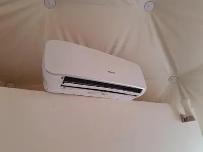 a printer sitting on top of a table at Aun Wadi Rum Camp in Wadi Rum