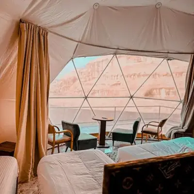rum fun luxury camp