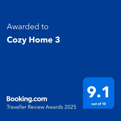 a screenshot of a phone with the text upgraded to cozy home at Cozy Home 3 in Amman